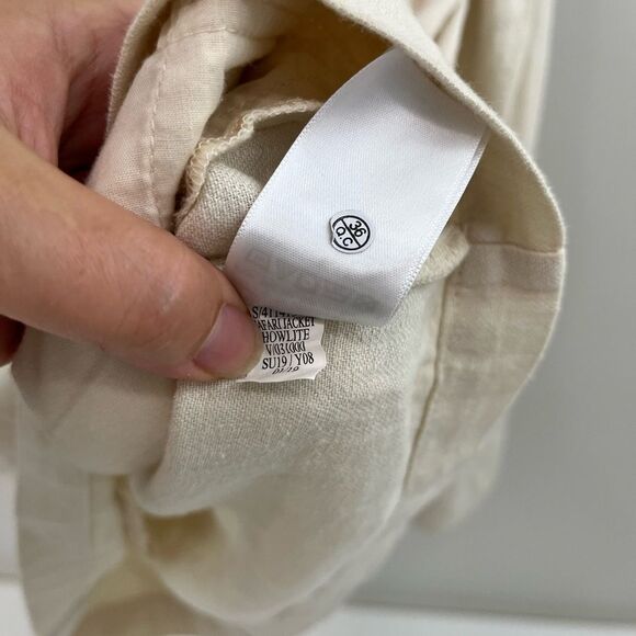 Old Navy Linen Safari Jacket Small - Picture 7 of 8